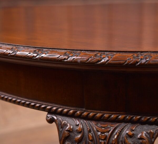 Edwardian Mahogany Oval Window Table SAI2054 - Image 10