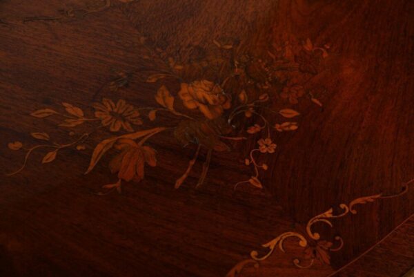Victorian Rosewood Fold Over Card Table SAI1037 - Image 3