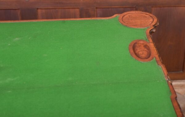 Edwardian Carved Mahogany Fold Over Card Table SAI2078 - Image 12