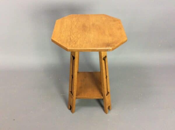 Arts & Crafts Oak Side Table c1900