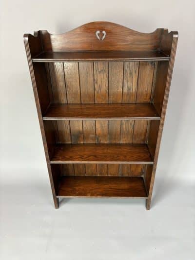 Arts & Crafts Oak Bookcase - Image 4