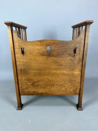 Arts & Crafts Window Seat Settle c1910 - Image 5