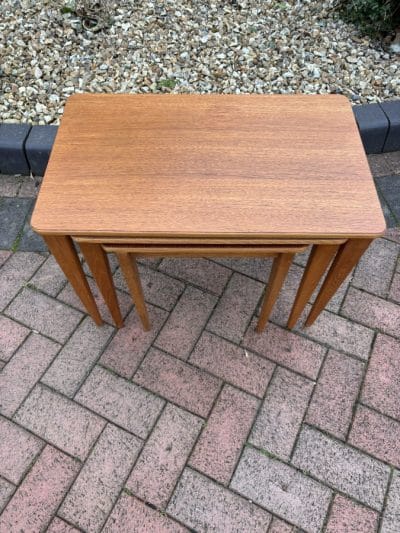 Gordon Russell Nest of Three Tables c1950s - Image 4