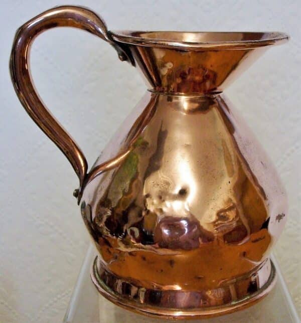 Antique English Victorian Copper Quart Measure ~ Benham and Froude - Image 3