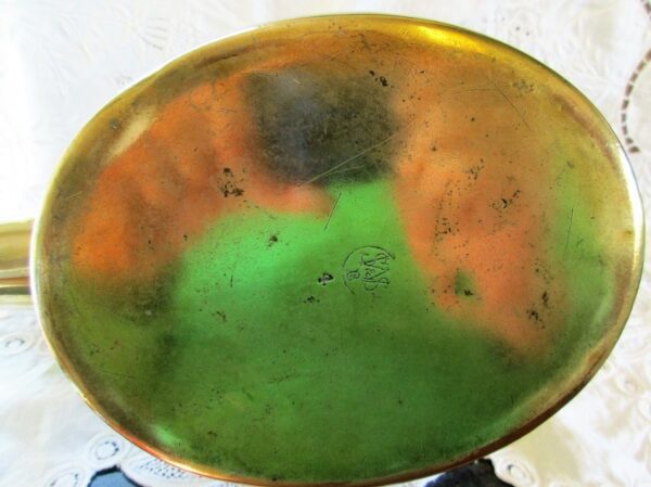 Antique English Georgian Brass Kettle ~ William Soutter & Sons - Image 6