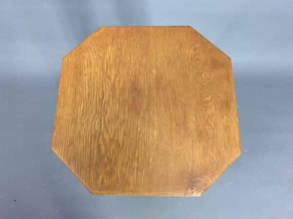 Arts & Crafts Oak Side Table c1900 - Image 3