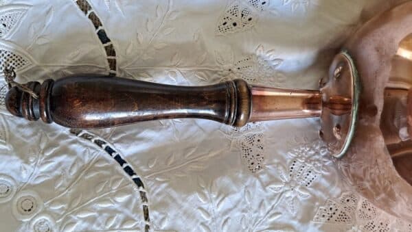 Antique English Victorian Copper Dry Goods Scoop - Image 4