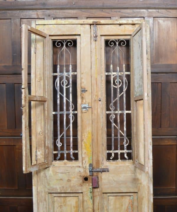 Salvaged Egyptian Pine Door SAI3014 - Image 6