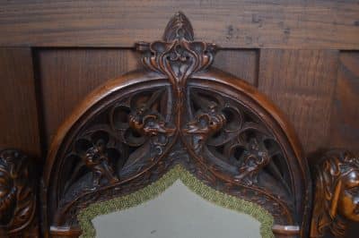 Pair Of Gothic Style Victorian Chairs SAI3265 - Image 4