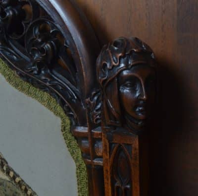 Pair Of Gothic Style Victorian Chairs SAI3265 - Image 14