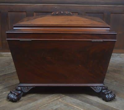 Mahogany Sarcophagus Shape Wine Cooler SAI1997 - Image 14