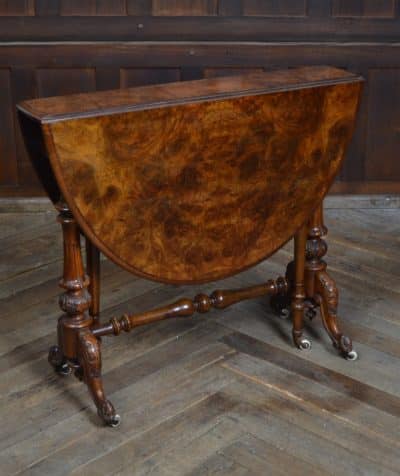 Victorian Walnut Sutherland Table SAI3148 - Image 11