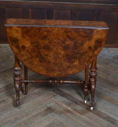 Victorian Walnut Sutherland Table SAI3148 - Image 9