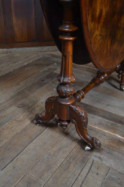 Victorian Walnut Sutherland Table SAI3148 - Image 7