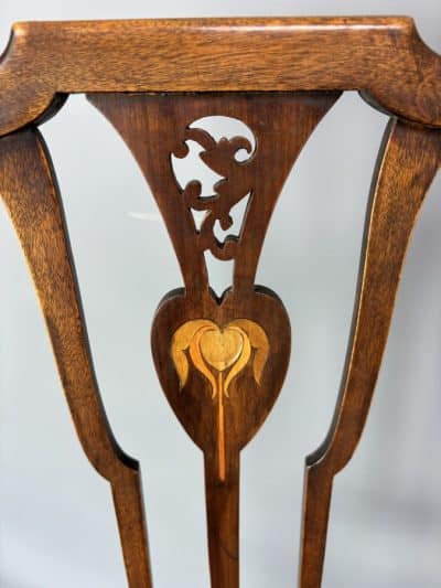 Art Nouveau Bedroom Chair - Image 4