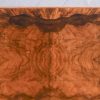Victorian-Style Neat-Sized Figured-Walnut Breakfront Open Bookcase - Image 3