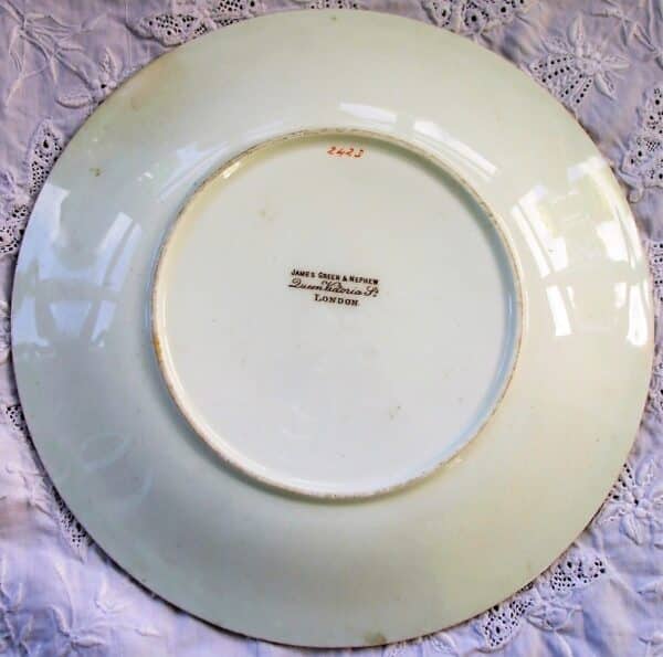 Antique English Victorian Semi - Porcelain Botanical Part Dessert Service by Grainger of Worcester - Image 17