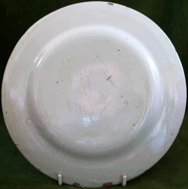 Antique "HB" Quimper French Faience Plate - Image 2