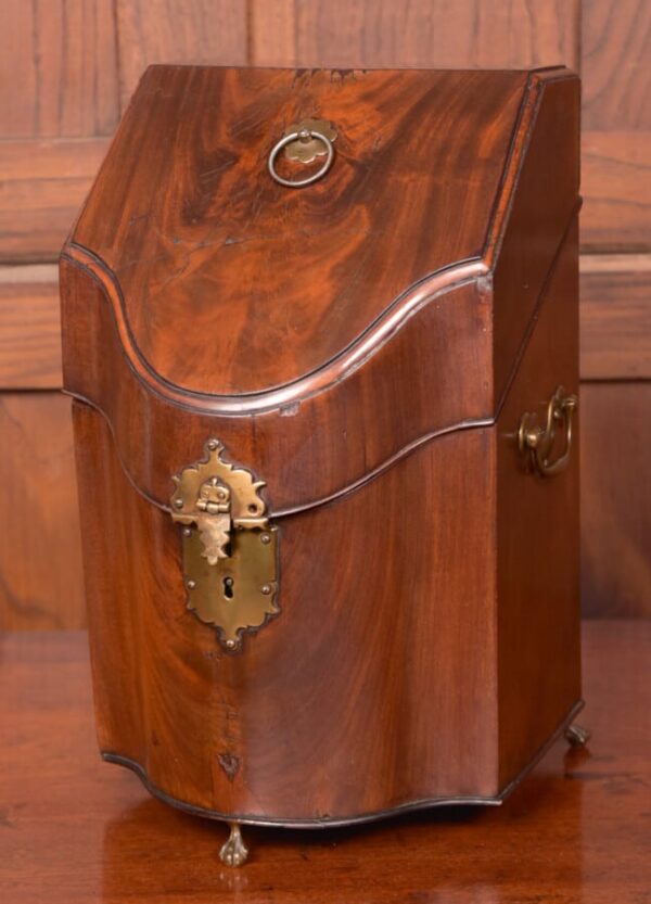 Georgian Mahogany Knife Box SAI2807