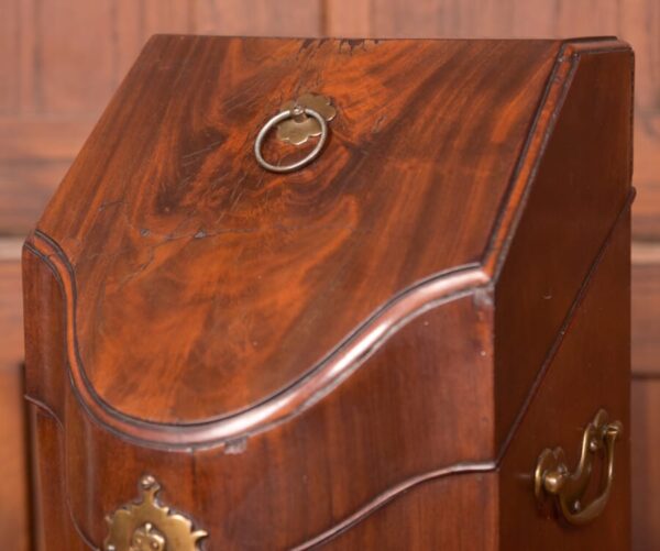 Georgian Mahogany Knife Box SAI2807 - Image 3