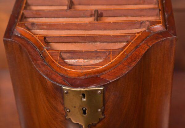Georgian Mahogany Knife Box SAI2807 - Image 6