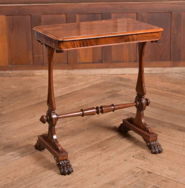 Quality William 4th Stretcher/ Side Table SAI2489