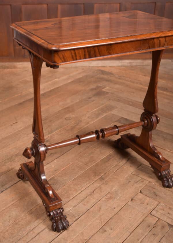 Quality William 4th Stretcher/ Side Table SAI2489 - Image 11