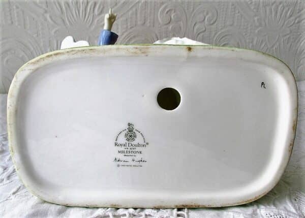 Royal Doulton English Porcelain Figurine ~ "Milestone" ~ HN 3297 - Image 5