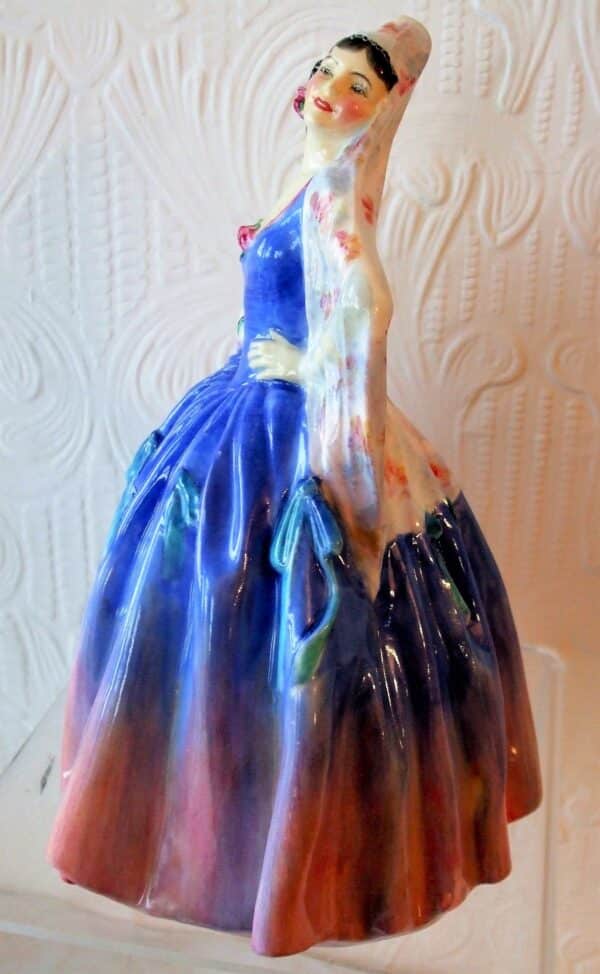Vintage Royal Doulton English Porcelain Figurine ~ "Modena" ~ HN 1845 - Image 2