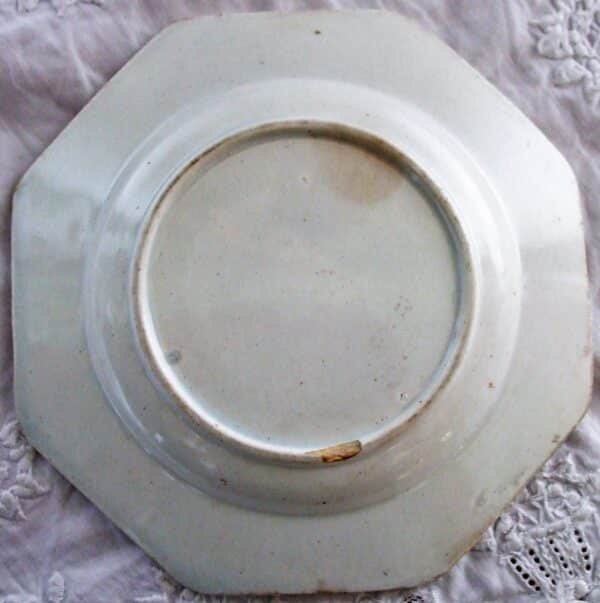 Pair of Antique English Georgian Pottery Tea Plates - Image 3