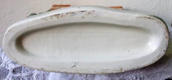Antique English Victorian Staffordshire Pottery Castle ~ H a3202 - Image 5