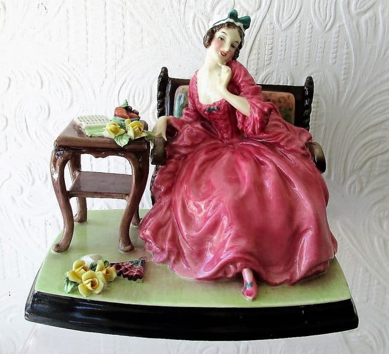 Vintage Royal Doulton English Porcelain Figurine ~ “Teresa” ~ HN 1682 Figurine Vintage Teresa HN 1682