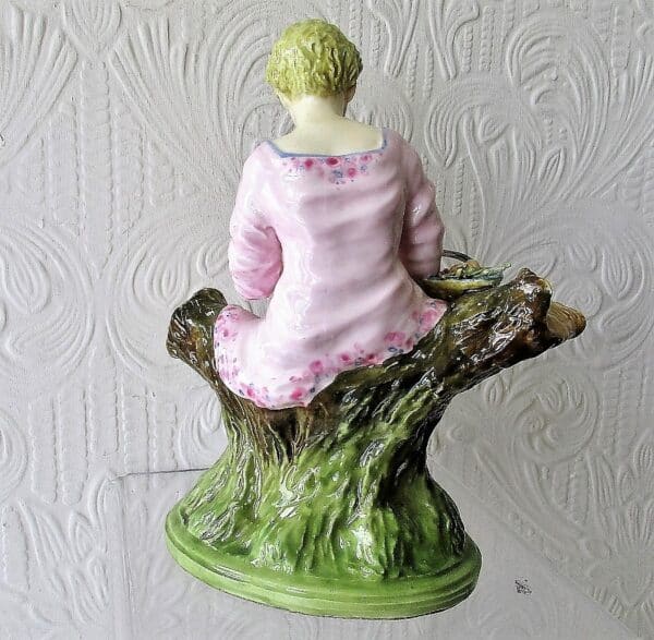 Set of Four English Studio Pottery Porcelain Figurines ~ "The Seasons" ~ Reginald Johnson - Image 14