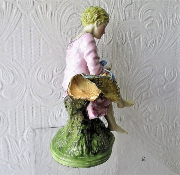 Set of Four English Studio Pottery Porcelain Figurines ~ "The Seasons" ~ Reginald Johnson - Image 15