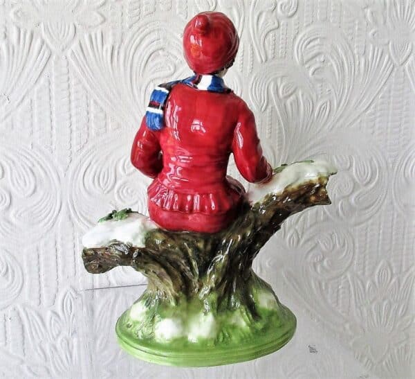 Set of Four English Studio Pottery Porcelain Figurines ~ "The Seasons" ~ Reginald Johnson - Image 4