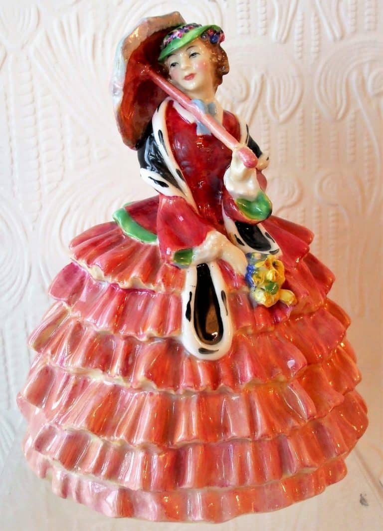 Vintage Royal Doulton English Porcelain Figurine ~ “Toinette” ~ HN 1940 Figurine Vintage Toinette HN 1940