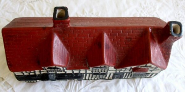 Antique English Willow Art China ~ Shakespeare's House ~ { Large } - Image 6