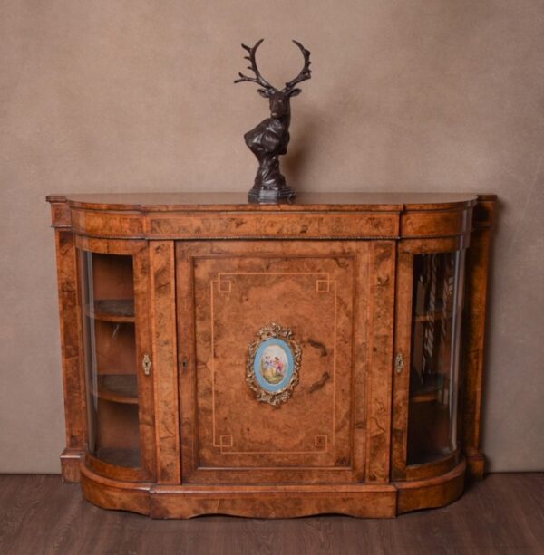 Victorian Burr Walnut Credenza SAI1596