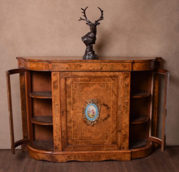 Victorian Burr Walnut Credenza SAI1596 - Image 5