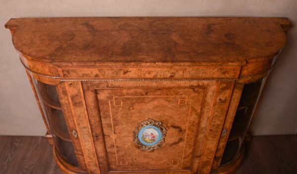 Victorian Burr Walnut Credenza SAI1596 - Image 3