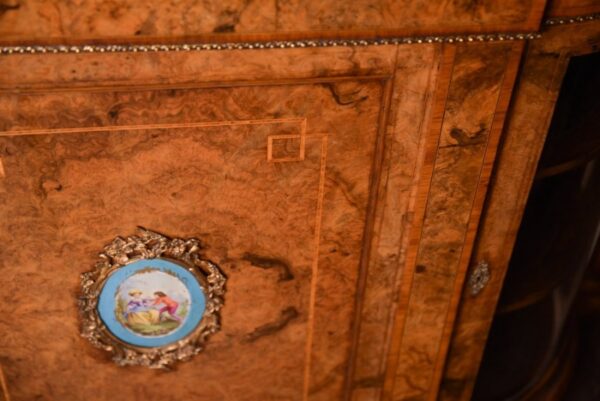 Victorian Burr Walnut Credenza SAI1596 - Image 2