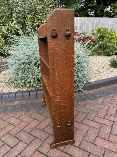 Arts & Crafts Oak Bookcase by Brynmawr Furniture - Image 5