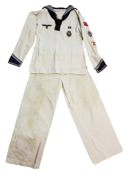 WW2 German Navy Uniform, 2 piece.