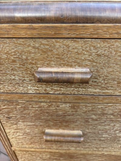 Heals Style Limed Oak Chest of Drawers - Image 3