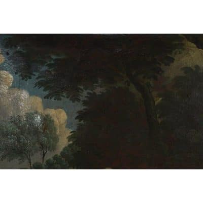 18th Century French Oil on Canvas Painting - Image 4