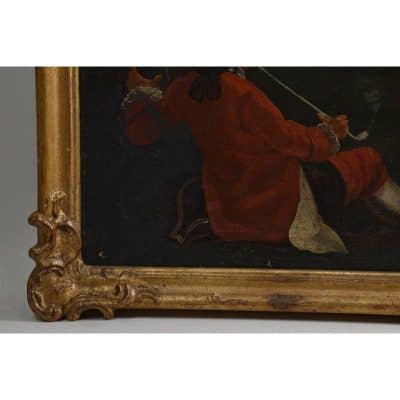 18th Century French Oil on Canvas Painting - Image 5