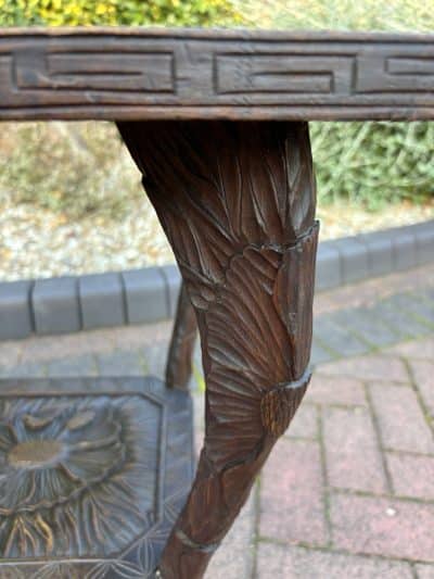 Arts & Crafts Japanese Table for Liberty c1900 - Image 6