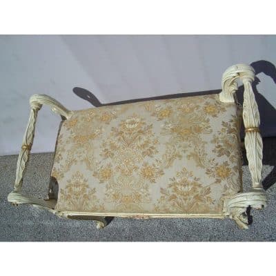 19th Century Venetian Baroque Stool, Two Piece. - Image 5