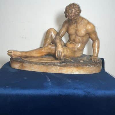 GRAND TOUR MARBLE FIGURE CIRCA 1750