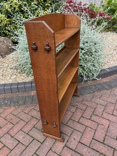 Arts & Crafts Oak Bookcase by Brynmawr Furniture